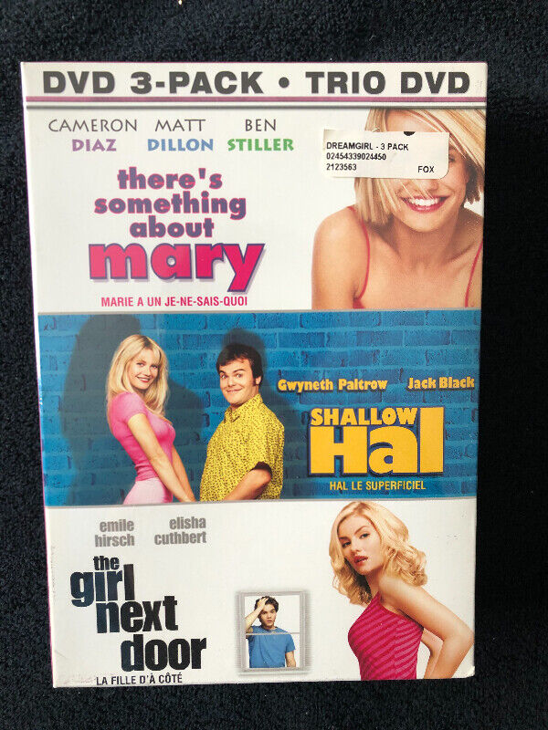 3 Pack DVD Set, never opened (Brampton)