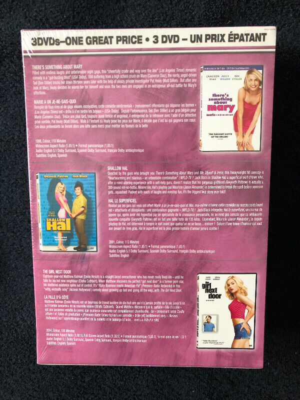 3 Pack DVD Set, never opened (Brampton) - photo 2