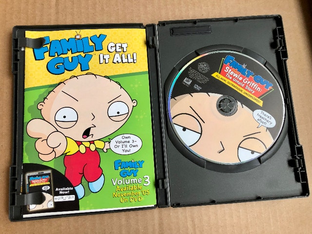 Family Guy - Stewie Griffin, The Untold Story DVD (2005) - photo 3
