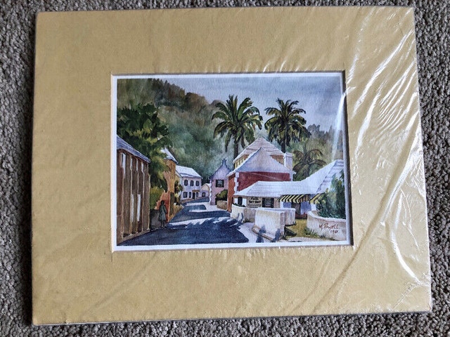 Vintage Bermuda Prints + Matting (2), never used - photo 3