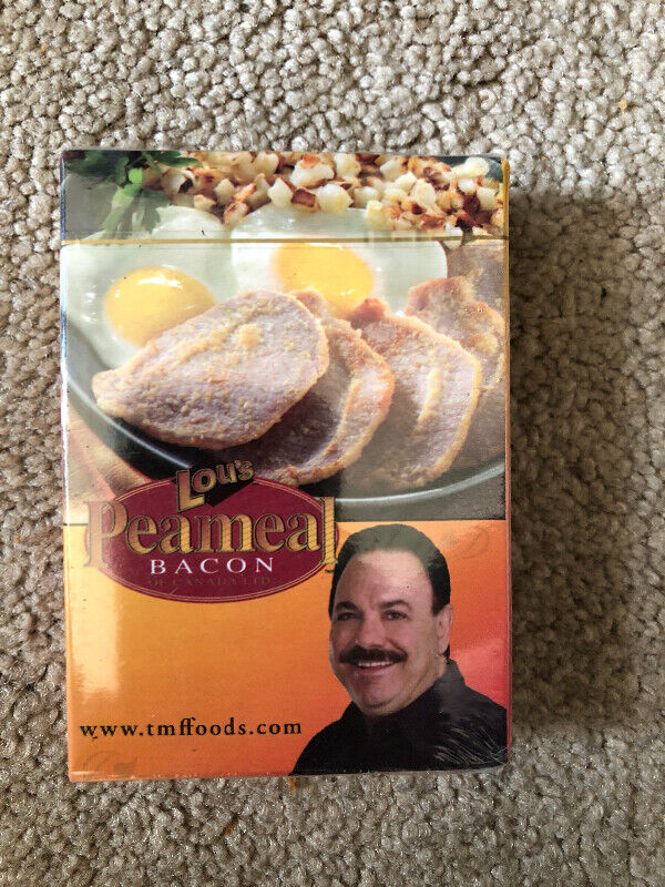 Lou’s Peameal Bacon Deck of Cards, never opened