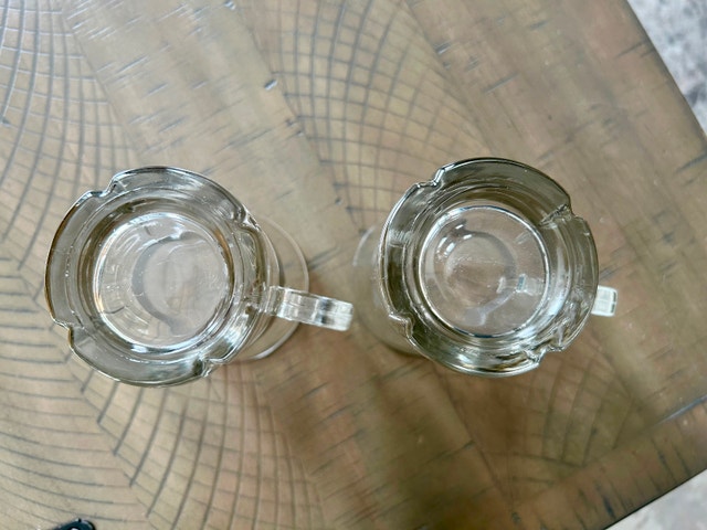 Modern Glass Mugs with Steel Bands, 2 (Brampton) - photo 3