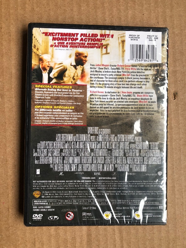 Unopened Action Movie DVDs, $5 each - photo 4