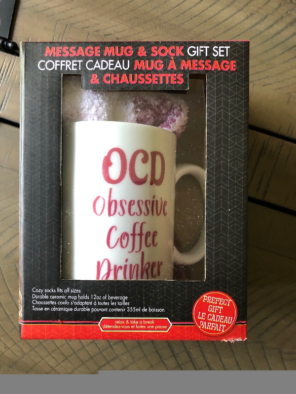 Ceramic Mug and Sock Set, New - photo 2