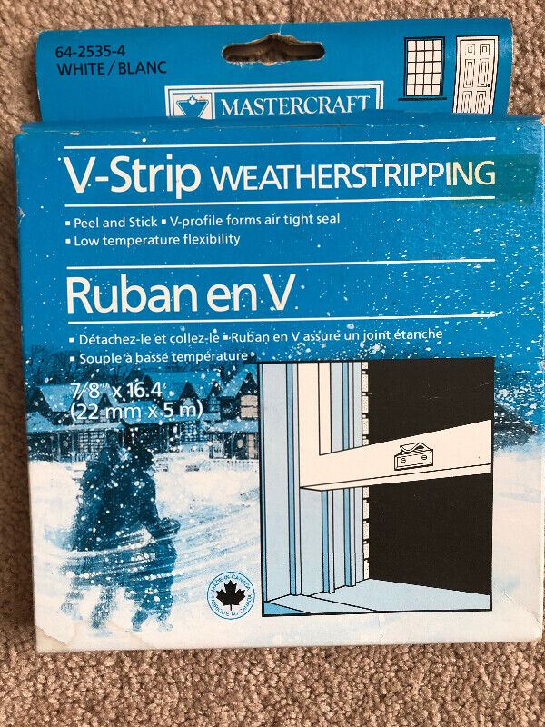 Weatherstripping - White, Lot of 4 (Brampton) - photo 2
