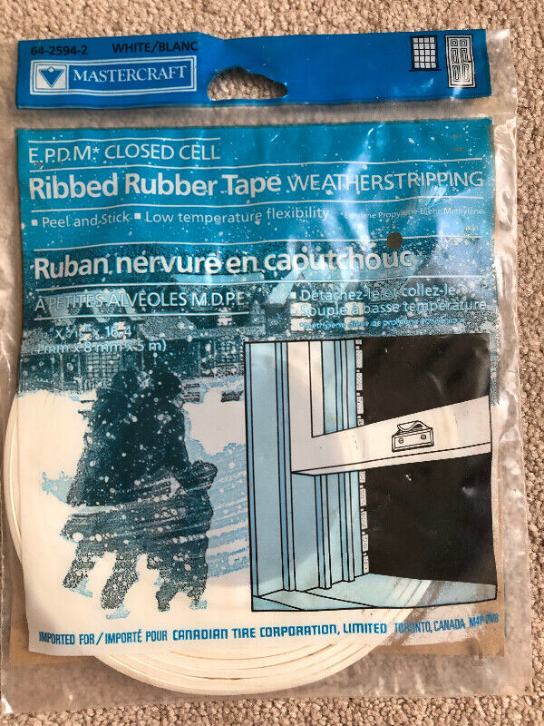 Weatherstripping - White, Lot of 4 (Brampton) - photo 4
