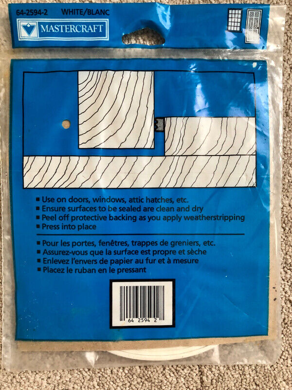 Weatherstripping - White, Lot of 4 (Brampton) - photo 5