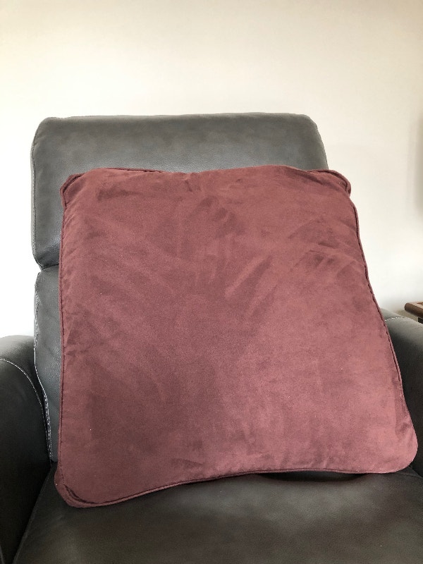 Soft Brown Pillow, 21” x 21” (Brampton)