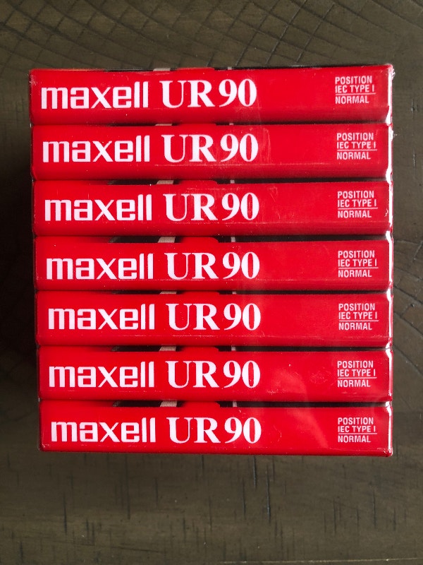 Maxwell Audio Cassettes, Unopened, Pkg of 7 (Brampton) - photo 3
