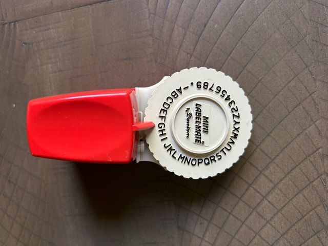 Vintage Dennison Mini Label Mate + Tape, 1970s (Brampton) - photo 2