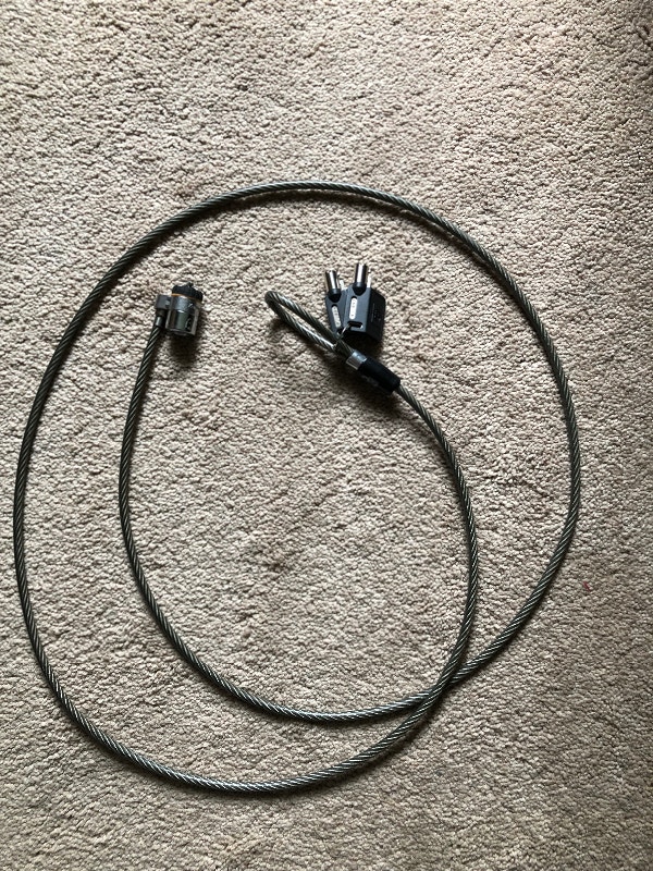 HP Kensington Keyed Cable Lock