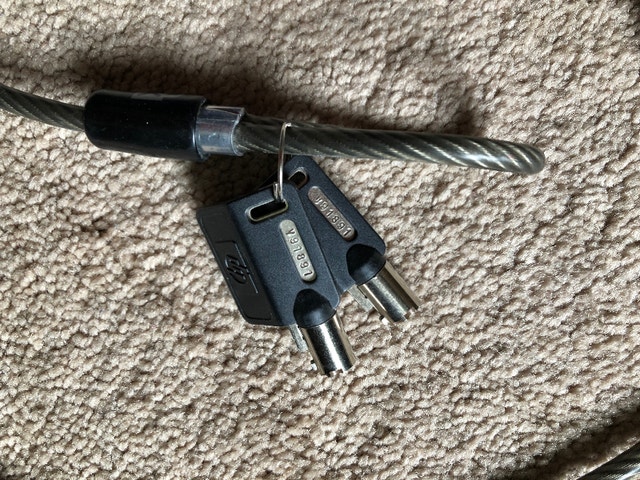HP Kensington Keyed Cable Lock - photo 2