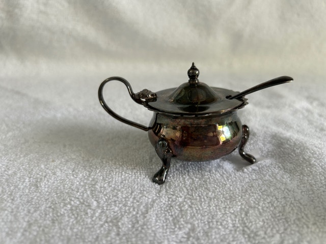 Vintage Silver Plated Salt/Pepper/Mustard Cellars (Brampton) - photo 4