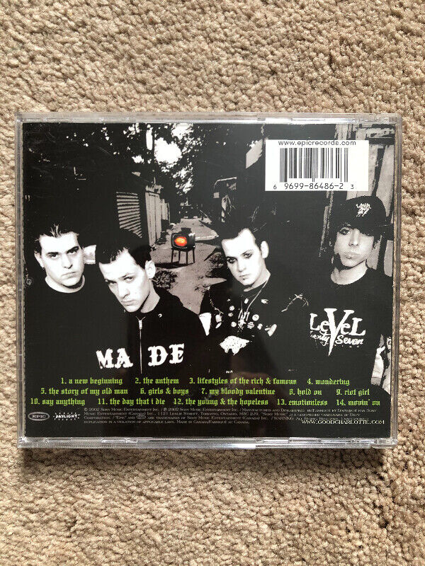 Good Charlotte CD, 2002 (Brampton) - photo 2