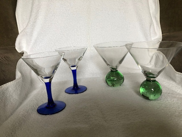 Martini / Drink Glasses - set of 4 (Brampton)