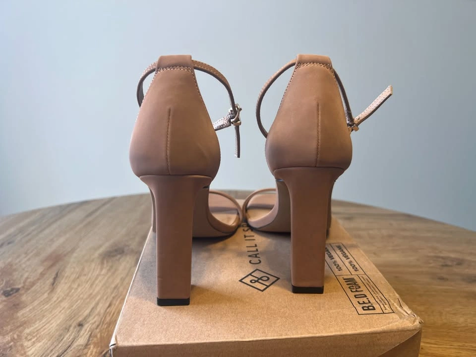 Nude Call it Spring High Heel Sandals - photo 4