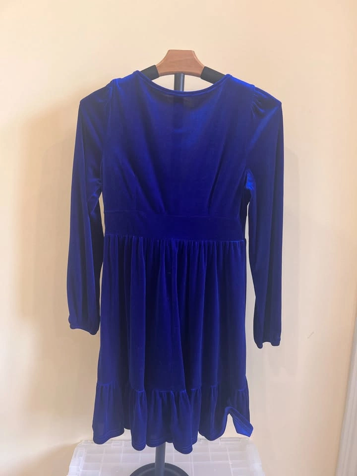 Blue velvet Halara party dress - photo 2