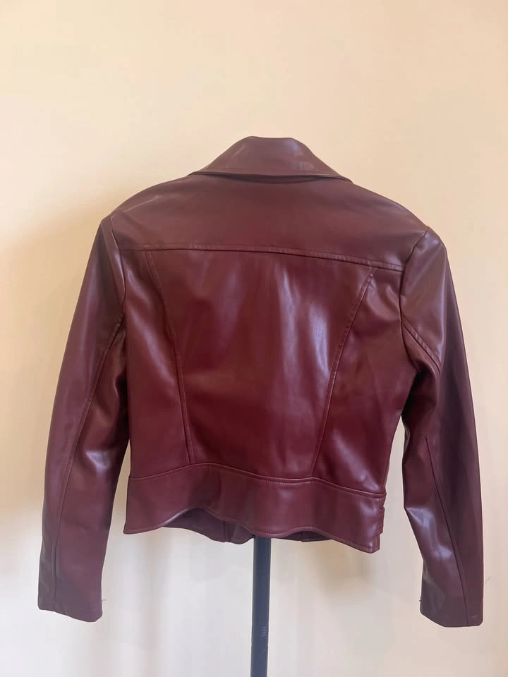 Brown Faux-Leather Dynamite Jacket - photo 2