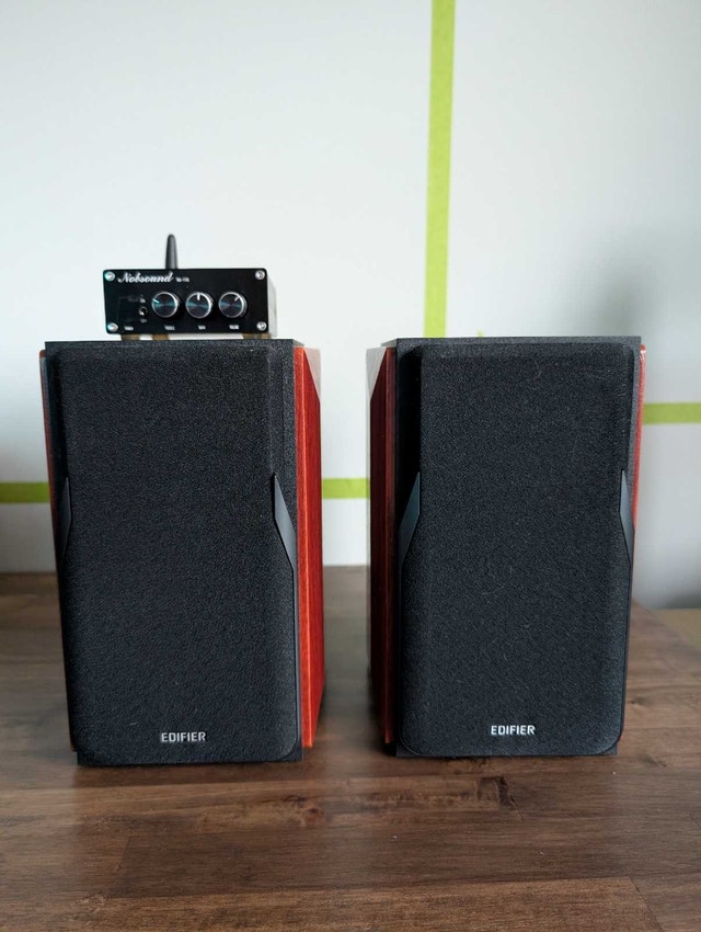 Edifier P17 Speakers & Bluetooth AMP $150