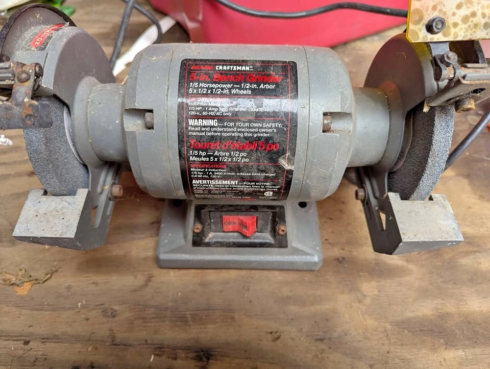 Craftsman 5-inch Bench Grinder