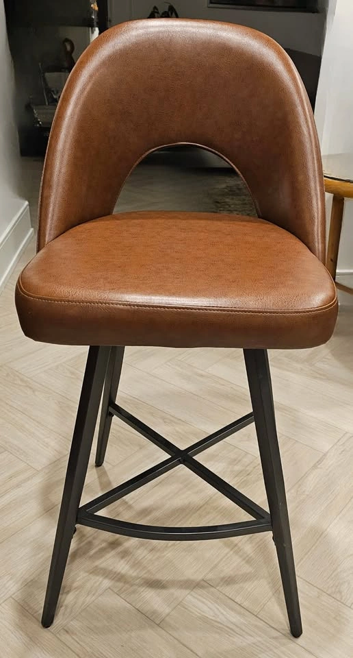 Bar Height Dinette Table & Two Swivel Bar Chair Set - photo 3