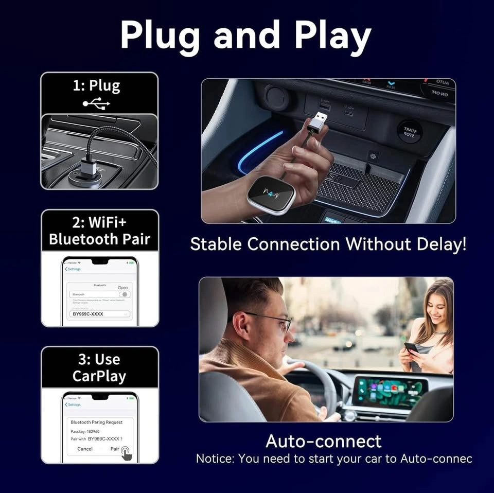 (New) Android Wireless Carplay Adapter - photo 2