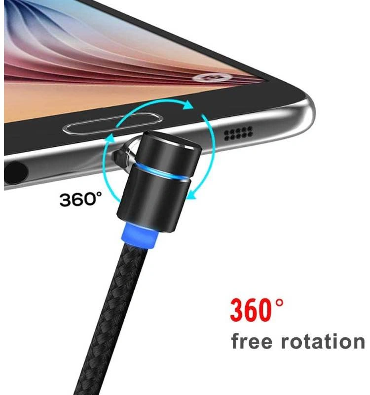 Magnetic Phone Charger Cable, 3 in 1 (3 Pack) - photo 2