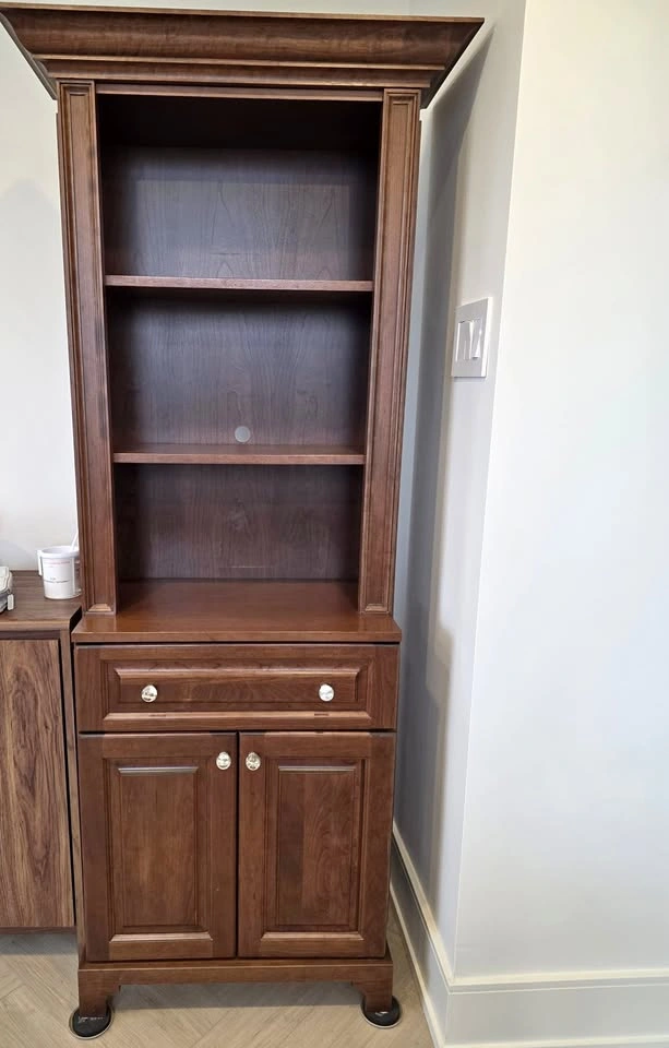 Traditional Bookcase with Base Storage