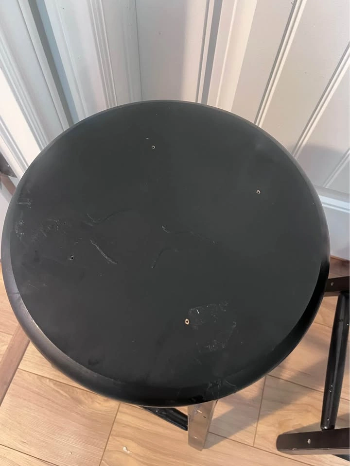 Black Wooden Stool $20 each - photo 2