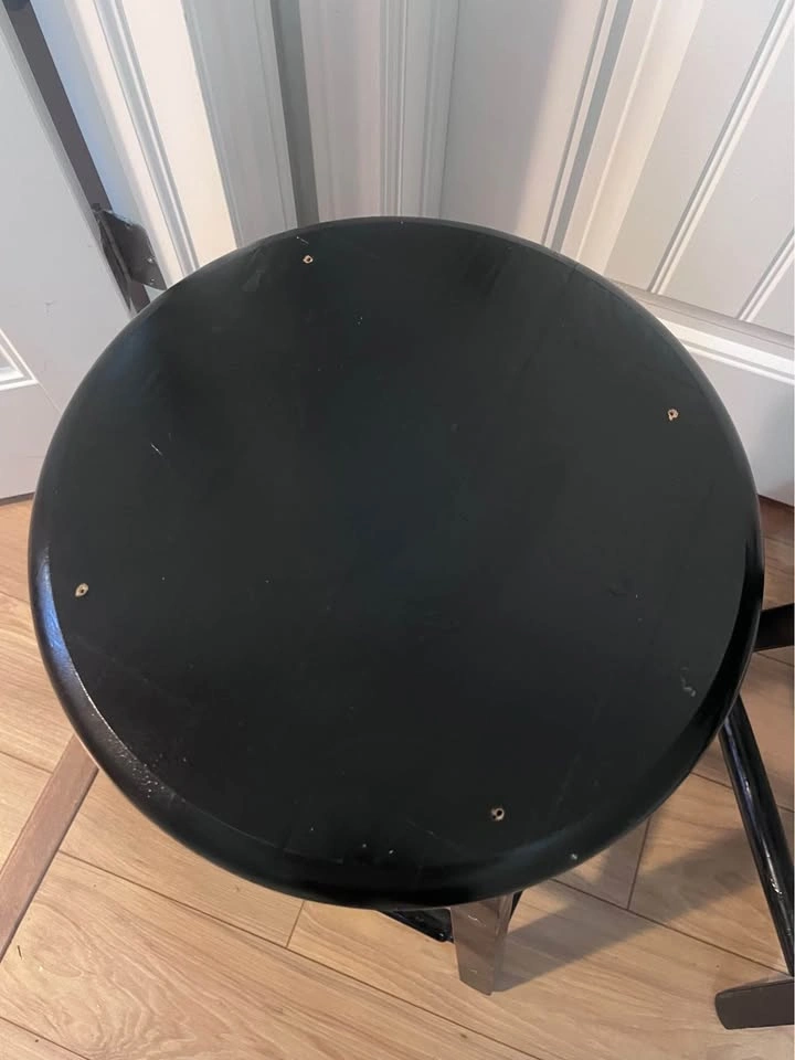 Black Wooden Stool $20 each - photo 3