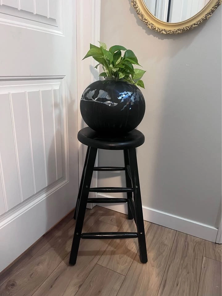 Black Wooden Stool $20 each - photo 4