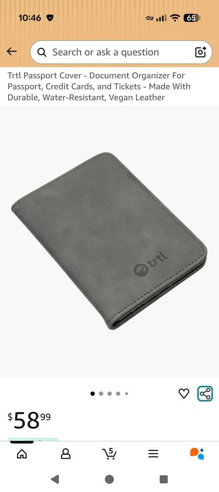 TRTL Passport Cover - photo 2