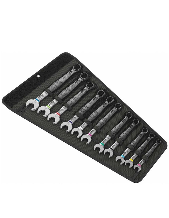WERA 11 pc Joker Combination Wrench Set Metric 8-19mm