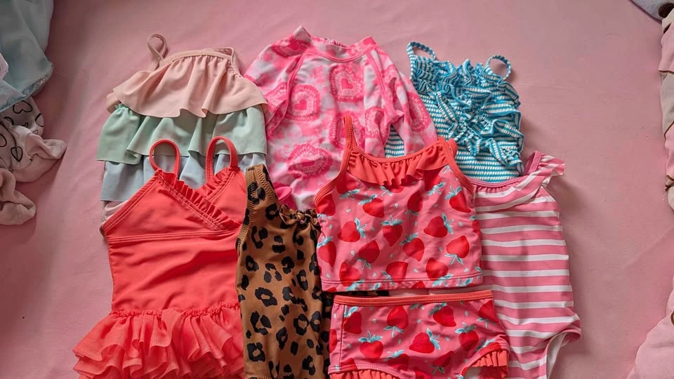 Girls Swim Suits 6-12 months