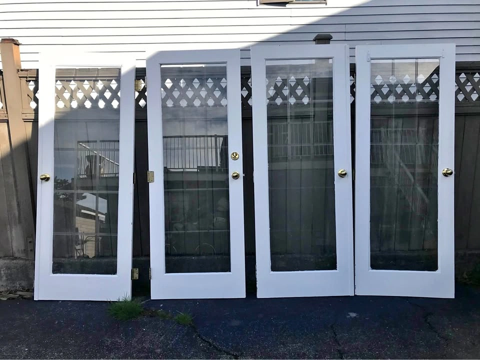 Vintage French Exterior Doors - 2 Sets Available