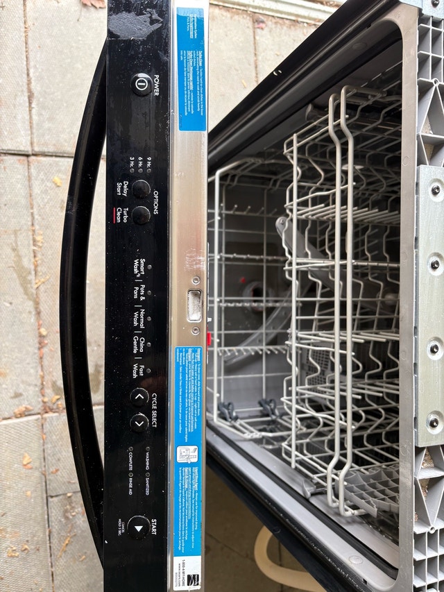 Black Kenmore Dishwasher - photo 2