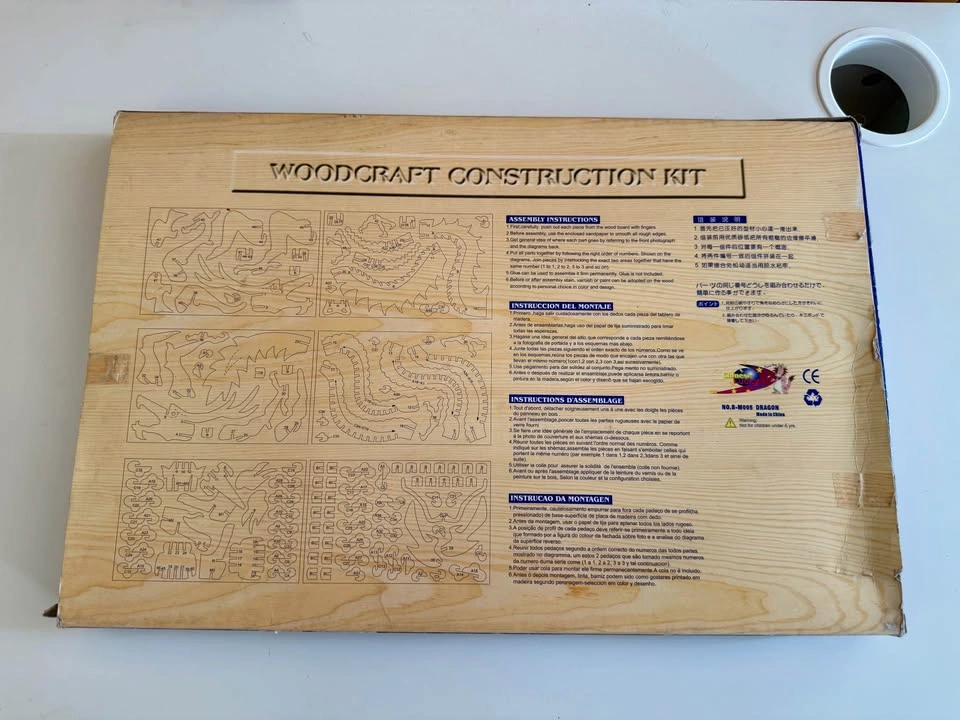 Woodcraft Construction Kit B-M005 Dragon (New) - photo 5