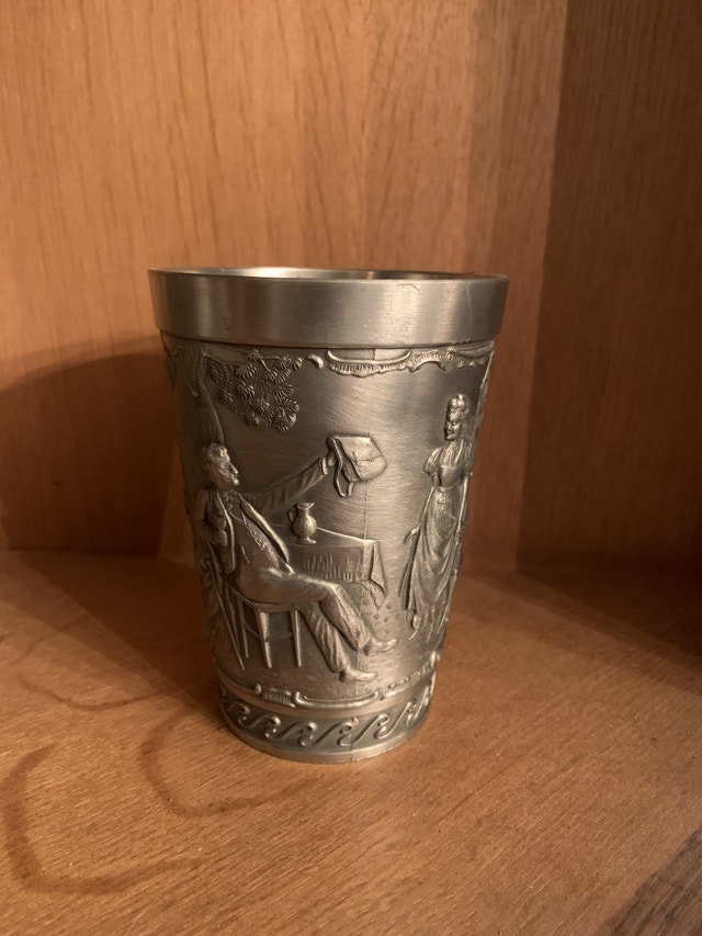 German Pewter Glasses - photo 2