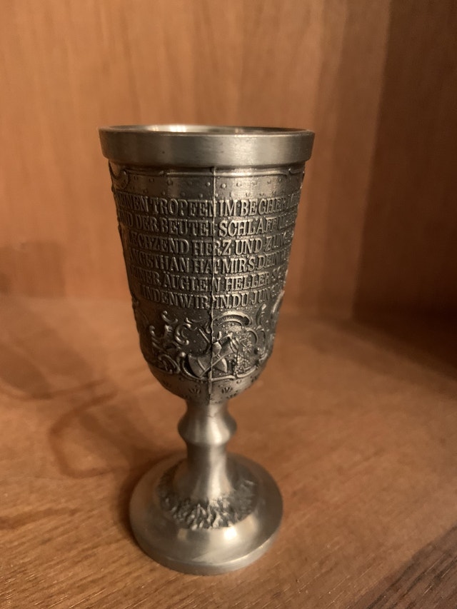 German Pewter Glasses - photo 4