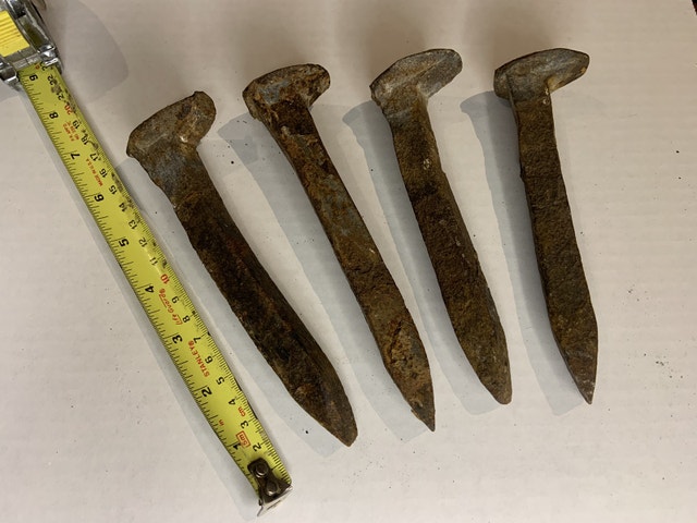 Railway spikes