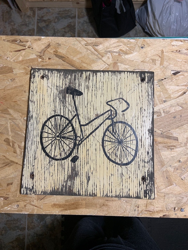 Antique Toronto Bike Sign