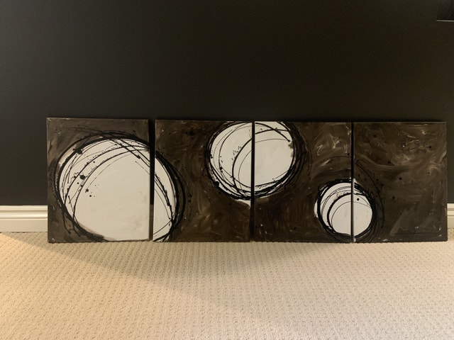 4 panel original art