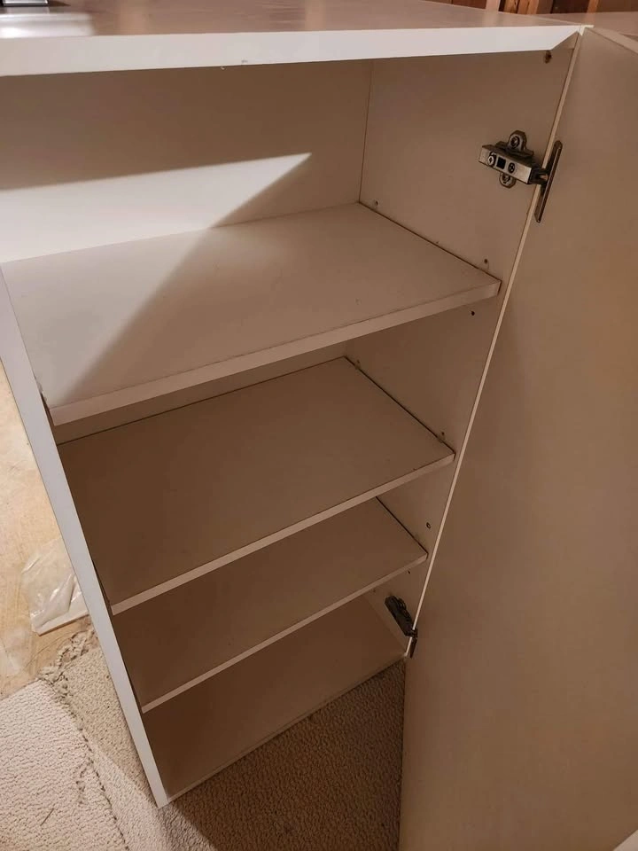 White Wall Cabinet Kitchen 4 Levels 🥕 - photo 2
