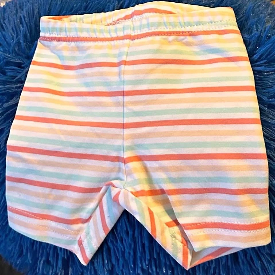 GIRLS BIKERS SHORTS SIZE:3 & 9 MONTHS PRICE:$5