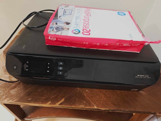 HP ENVY 4500 All-in-One Printer with Paper