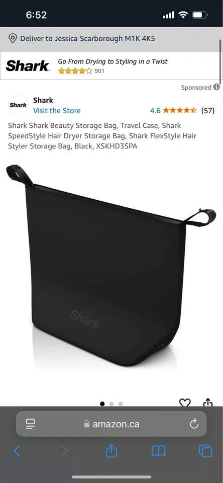 Shark Beauty Bag for Hair Tool - photo 2