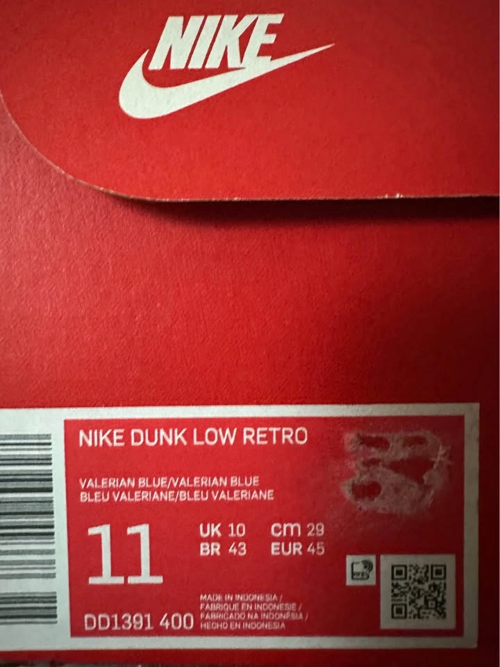 Nike Dunk Valerian Blue - photo 4