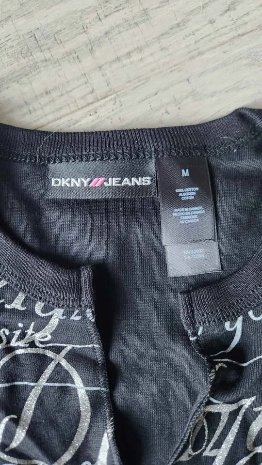 DKNY Jeans Tee Shirt Women 🥕 - photo 3
