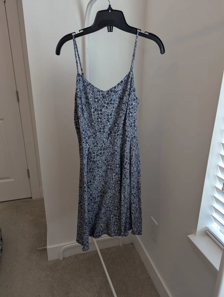 Navy and White Summer Dress - photo 2