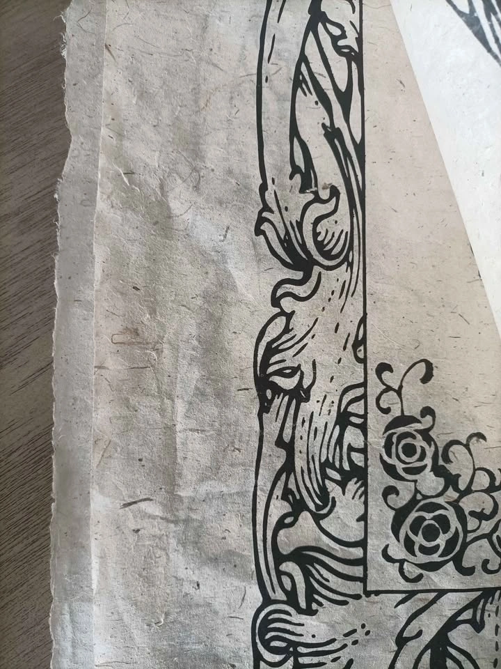 Natural Paper Buddhist Prints - photo 4
